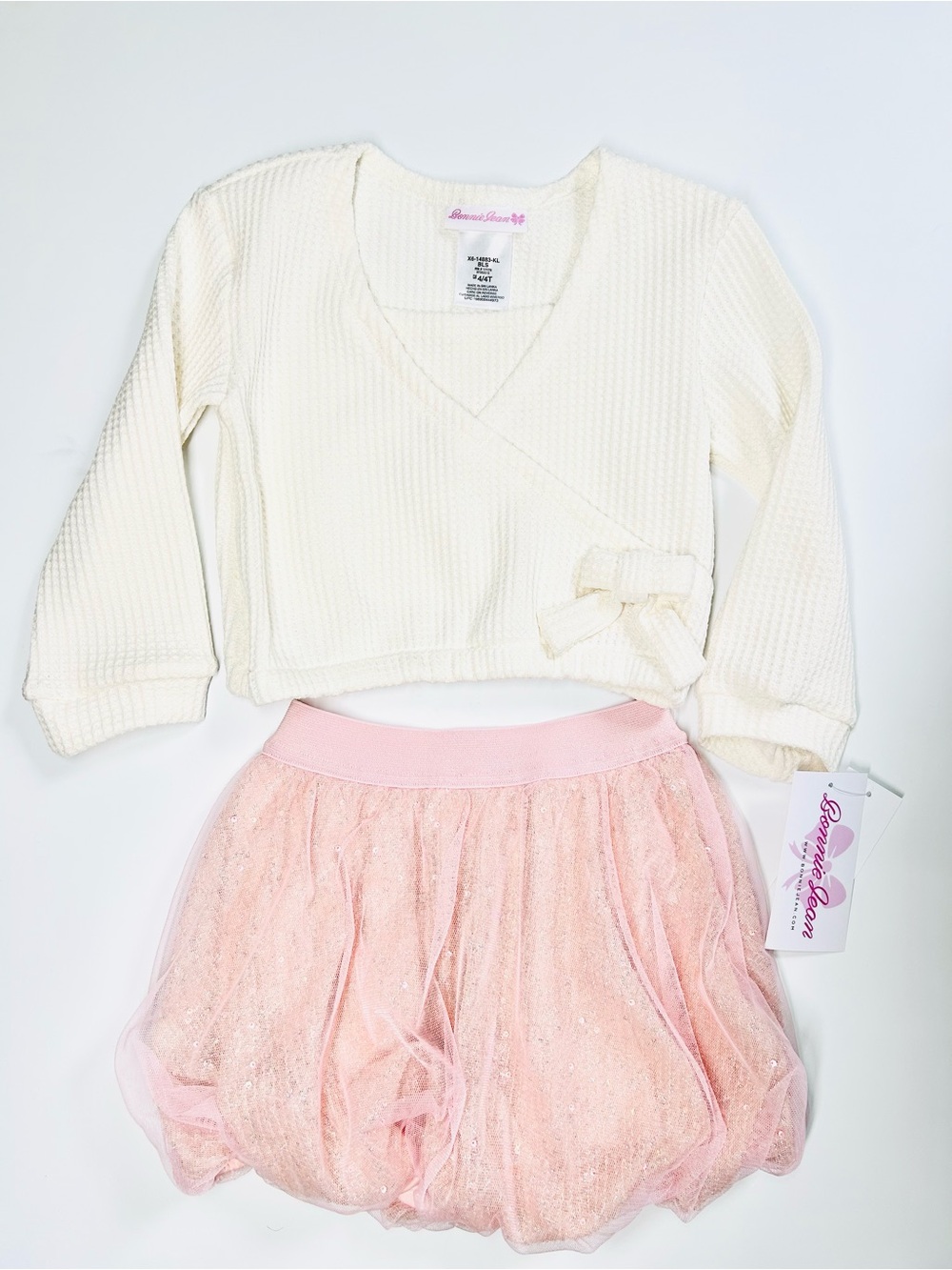 Bonnie Jean Kids Two Piece Skirt Setl